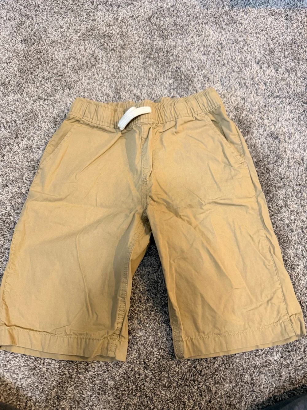 The Children's Place Khaki Elastic-Waist Boys Shorts